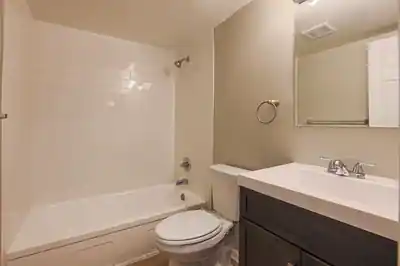 Bathroom at Calvert at Quarterfield Station