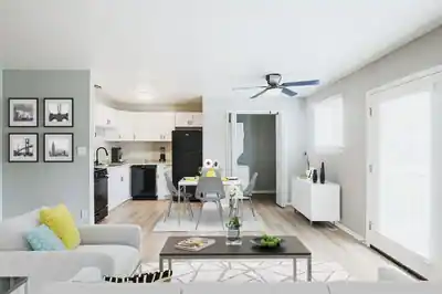 Kitchen at Calvert at Quarterfield Station